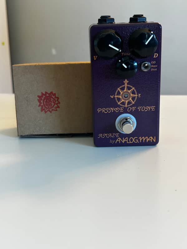 Analogman Prince of Tone Overdrive Pedal | Reverb Canada