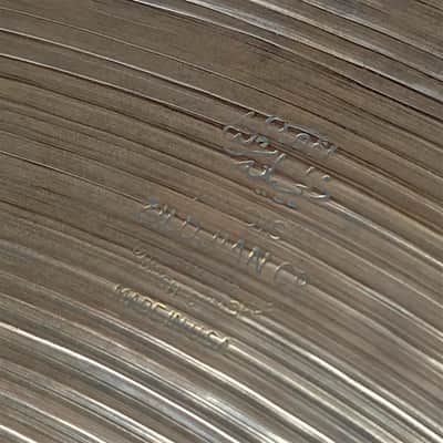 Used Vintage Zildjian A Ride Cymbal 24" 3442 grams - Good image 4