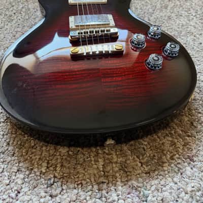 PRS McCarty Singlecut 594 - Fire Red Burst image 3