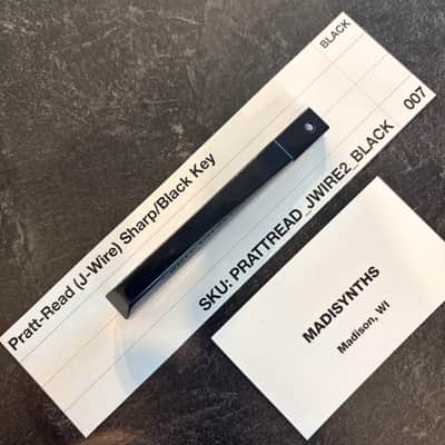 ORIGINAL Pratt Read Replacement SHARP/BLACK Key (J-Wire Keybeds) for ARP 2500/2600, Moog Minimoog, Oberheim OBX/OBXa/OB8, Sequential Prophet-5/10, PPG Wave 2.2 and more