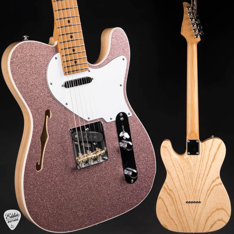 2024 - Suhr Eddie's Guitars Exclusive Custom Classic T Roasted - Champagne Sparkle image 1