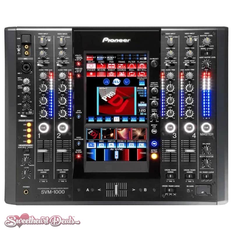 Pioneer SVM-1000 Audio/Video DJ Mixer image 1
