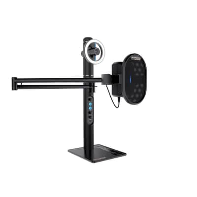 Mint Marantz Professional Turret Broadcast Video Streaming Camera, Mic, Light System image 3