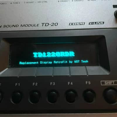 Wot Tech replacement OLED lcd for Roland td-20 td-12 drum modules image 7