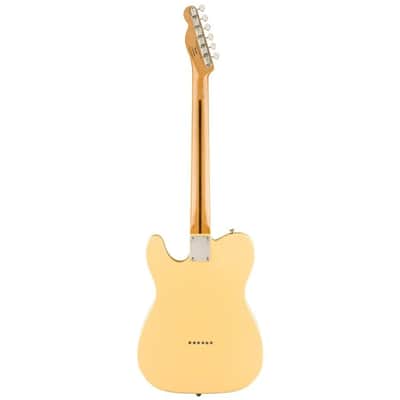 Squier FSR Classic Vibe 50s Esquire Electric Guitar, Maple FB, Vintage White image 2