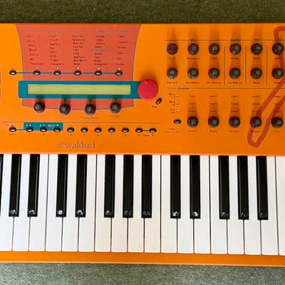 Waldorf Microwave XTk 49-Key Wavetable Synthesizer 1999 - Orange