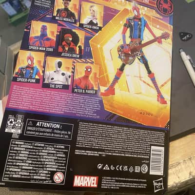 SPIDER PUNK Spider-Man Spider-Verse Marvel Legends Action Figure image 4