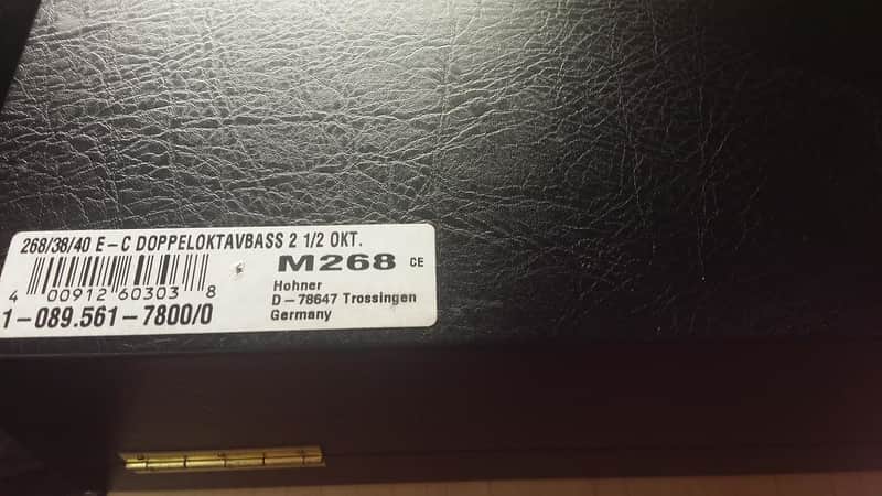 NEW Hohner 268/78 RARE Double Bass Extended Harmonica **FREE