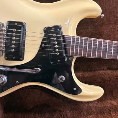 Mosrite EX-65 Excellent 65 Pearl White 1990's image 8