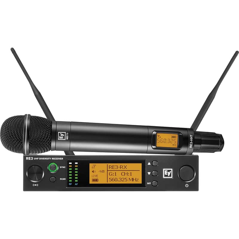 Electro-Voice RE3-ND76 Wireless Handheld Microphone System (B-Stock) image 1