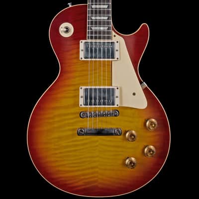 REDUCED! Gibson Custom Shop Made 2 Measure 1959 Les Paul Standard VOS Washed Cherry Sunburst #921173 image 6