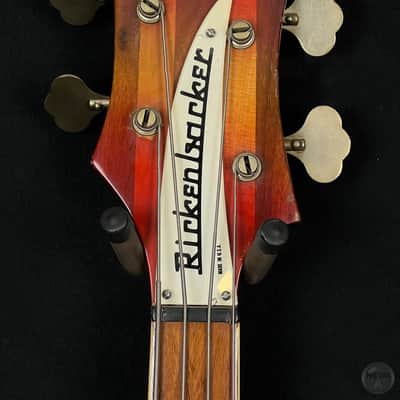 Rickenbacker Bass model 4005 from 1966 in fireglo image 11