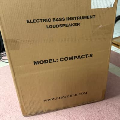 Phil Jones C-8B Piranha C8 Compact 8x5" Bass Speaker Cabinet 2010s - Red image 6