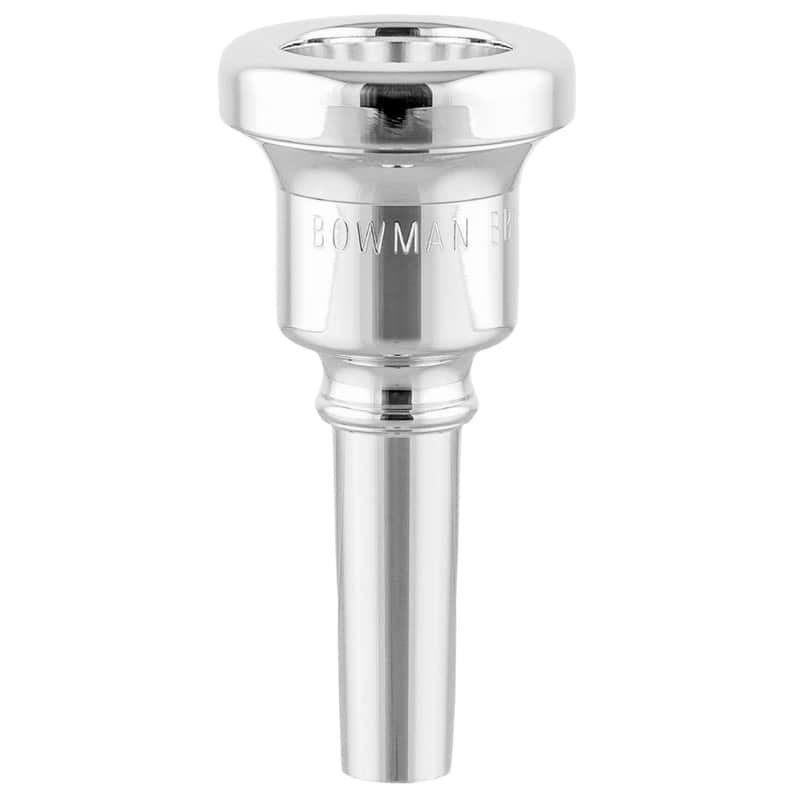 Griego BB1-BT-SP 'Brian Bowman' Large Bore Euphonium Mouthpiece in Silver Plate image 1