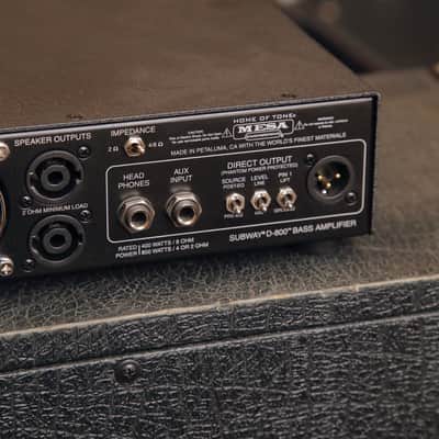 Mesa Boogie Subway D-800 Bass Amplifier Head Pre-Owned image 6