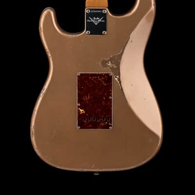 Mint Fender Custom Shop Austin Macnutt Masterbuilt Empire 67 Stratocaster Relic - Firemist Gold #65952 image 2