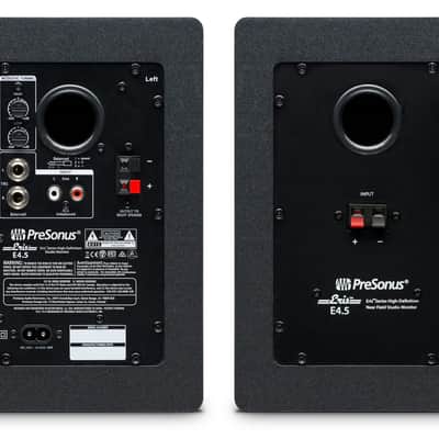 PreSonus Eris E4.5 2-Way 4.5" Active Studio Monitor (Pair) 2013 - Present - Black image 2