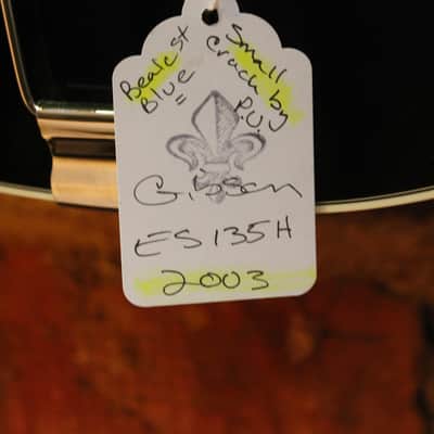 2003 Gibson ES-135 – Beale Street Blue image 2