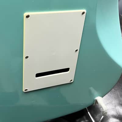 Squier Loaded Bullet Stratocaster Body Daphne Blue image 4