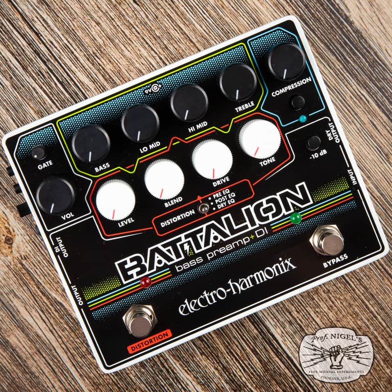 Electro-Harmonix Battalion Bass Preamp/DI | Reverb