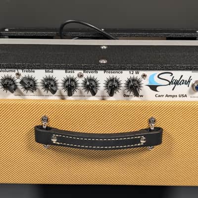 Carr Amps Skylark Special 1x12 Combo, Tweed/Black image 3