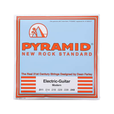 Pyramid New Rock Standard Electric Guitar Strings Modern 11-48 image 1