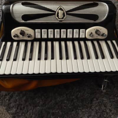 DaVinci Accordion CG12 Mid-60s to 70s - Black/white image 3