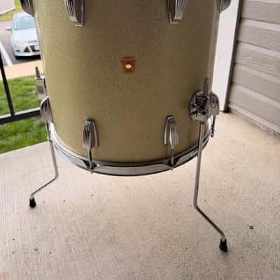Ludwig Super Classic 1966 - Aged Silver Sparkle image 13