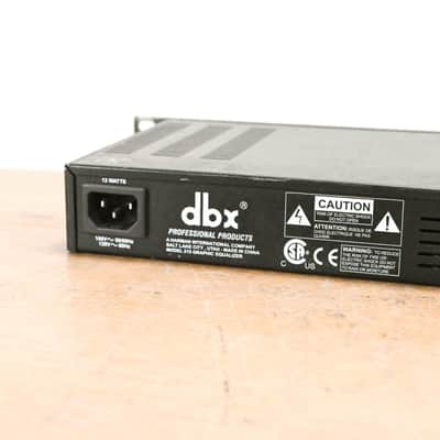 dbx 215 Dual Channel 15-Band Graphic Equalizer CG012WV image 10