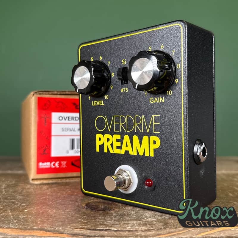 JHS Overdrive / Preamp 2022 - Present - Black / Yellow image 1