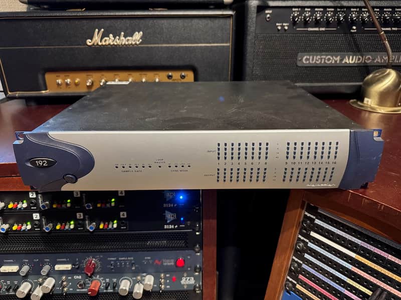 Digidesign 192 Pro Tools HD Interface 8x8x8 with Analog Input / Analog Output / Digital I/O Cards 2000s - Silver image 1