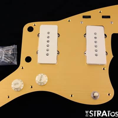 Fender Squier J Mascis Jazzmaster LOADED PICKGUARD, Guitar, Gold Anodized