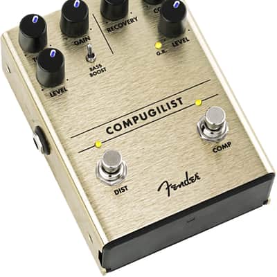 Fender Compugilist Compressor & Distortion - Guitar Effect Pedal image 10