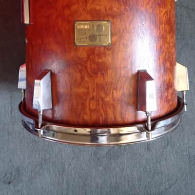 Sonor Signature Heavy Bubinga 13" Tom Drum — Horst Link Era — Excellent Condition image 3
