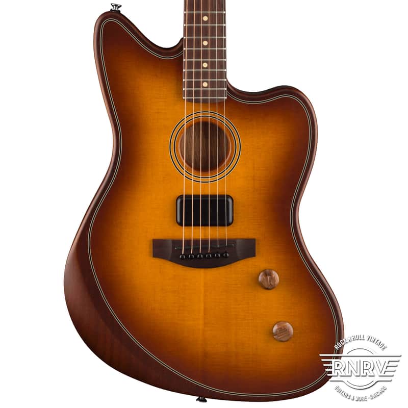Fender Acoustasonic Standard Jazzmaster 2025 - Present - Honey Burst image 1