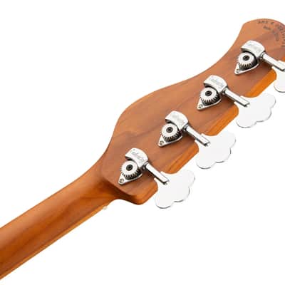 Sadowsky MetroExpress 24-Fret Modern Bass, Roasted Maple Fingerboard, 4-String - Solid Black High Polish image 8