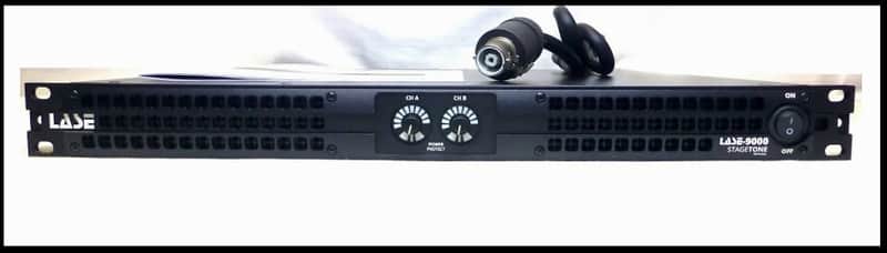 LASE-9000 Series Professional Power Amplifier 1U 2 x 4500 RMS Watts 8Ω Class D image 1