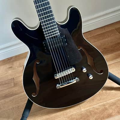 Wes Lambe Custom 7 String Arch Top Electric Guitar image 10