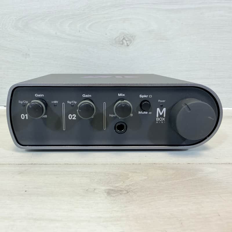 Avid MBox 3 Mini USB Audio Interface 2010s - Silver / Black image 1