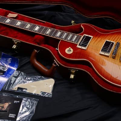 GIBSON LES PAUL Standard Heritage Cherry Sunburst Flame image 1