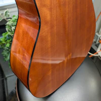 Yamaha FG700S Folk Acoustic Guitar 2010s - Natural image 11