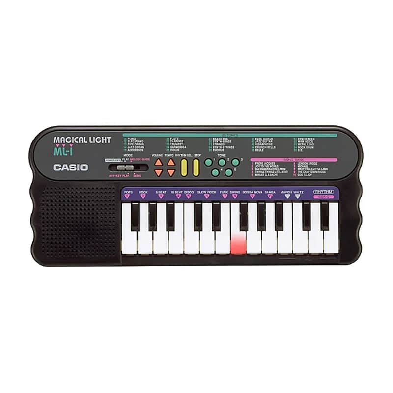 Casio ML-1 24-Key Magical Light Keyboard image 1