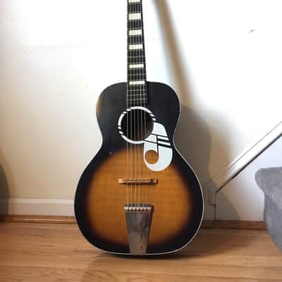 Vintage KAY "Music note" parlor guitar 50's - 60's image 1
