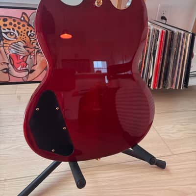 Epiphone Joe Bonamassa 1963 SG Custom - Dark Wine Red with Hard Shell Case image 3