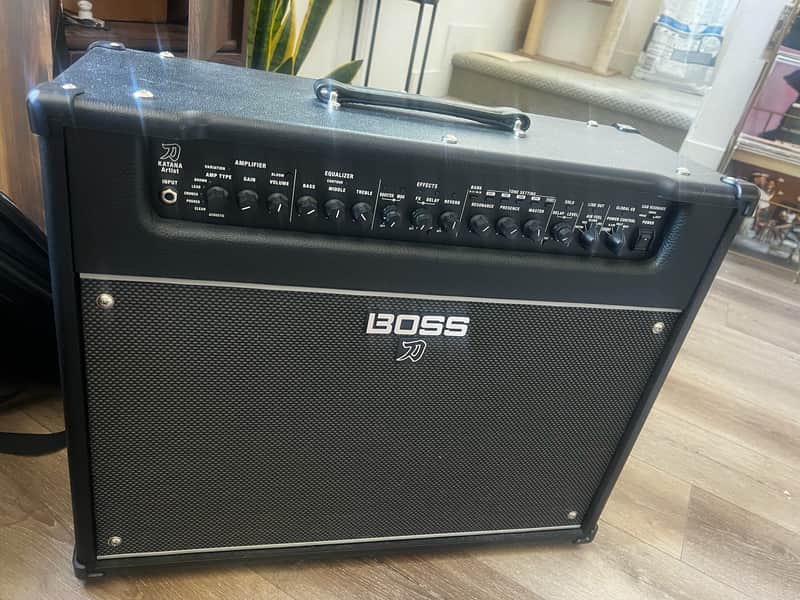Boss Katana Artist Gen 3 100-Watt 1x12" Digital Modeling Guitar Combo 2024 - Present - Black image 1