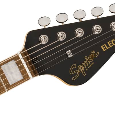Squier Paranormal Electric VI Laurel FB Parchment Pickguard 3-Color Sunburst image 4