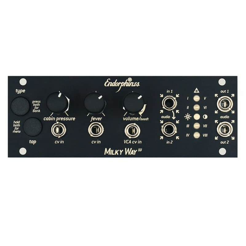 Endorphin.es Milky Way 1U Stereo Effect Processor Module (black) image 1