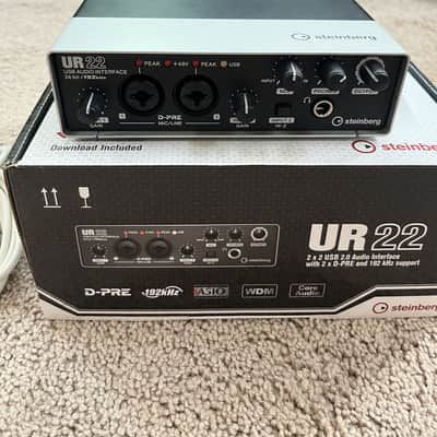 Steinberg UR22 USB 2.0 Audio Interface 24-bit/192kHz D-PRE, 2 Channels image 5