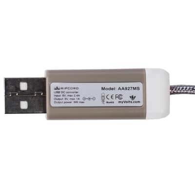 Ripcord USB to 9V TC Electronic Flashback Mini Effects pedal-compatible power cable by myVolts image 15