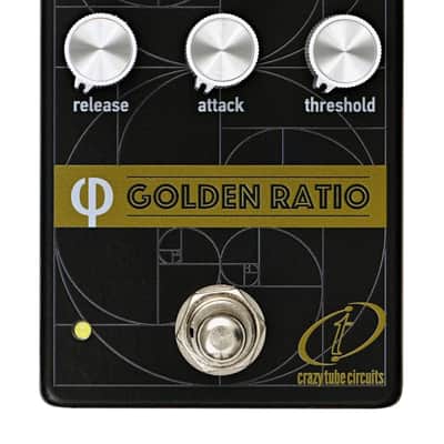 Crazy Tube Circuits (Phi) Golden Ratio FET / Optical Compressor V2 - Black / Gold image 1